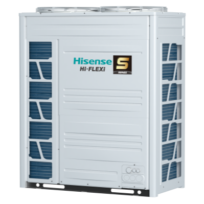 Hisense air conditioning unit on a white background