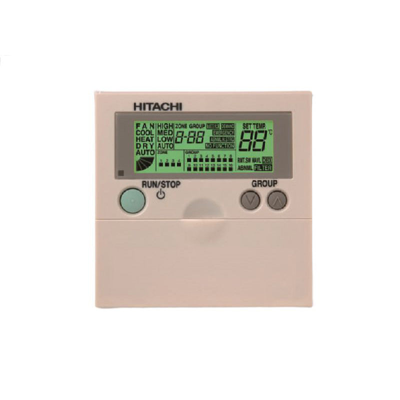 Hitachi thermostat on a white background