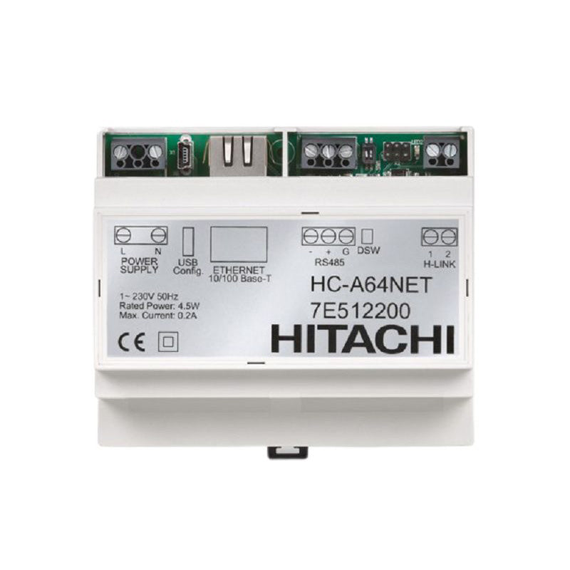 Hitachi electronic module on a white background