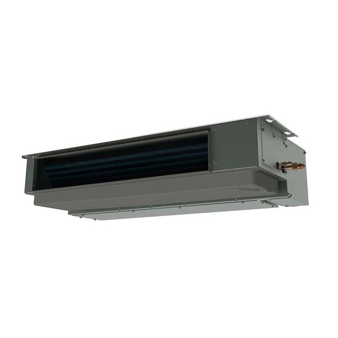 Commercial ducted air conditioning unit on a white background