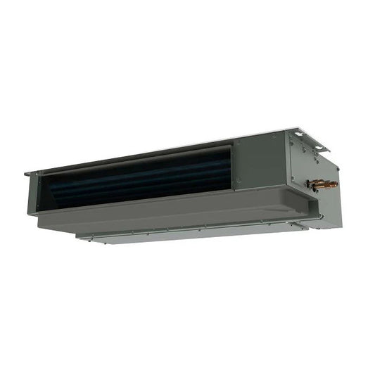 Commercial ducted air conditioning unit on a white background