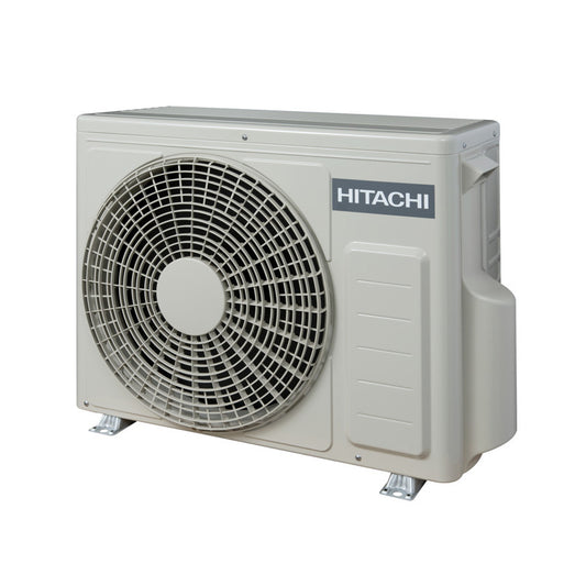 Hitachi air conditioning unit on a white background