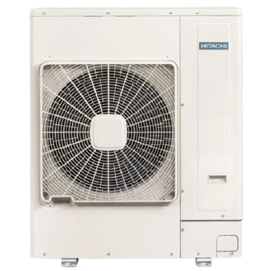 Hitachi air conditioning unit on a white background