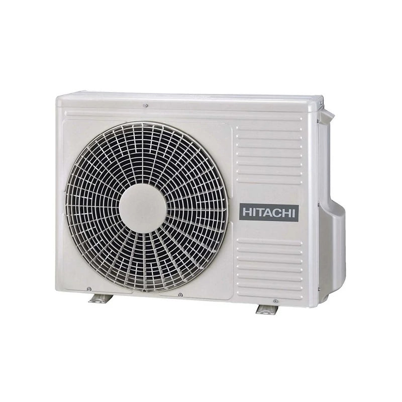 Hitachi air conditioning unit on a white background