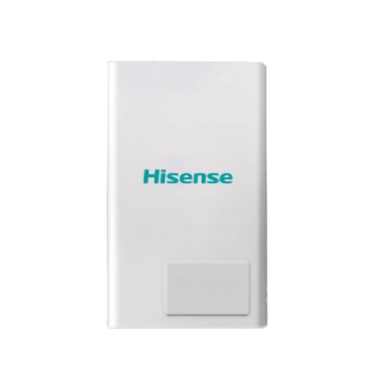 White hydrobox with 'Hisense' branding on a white background