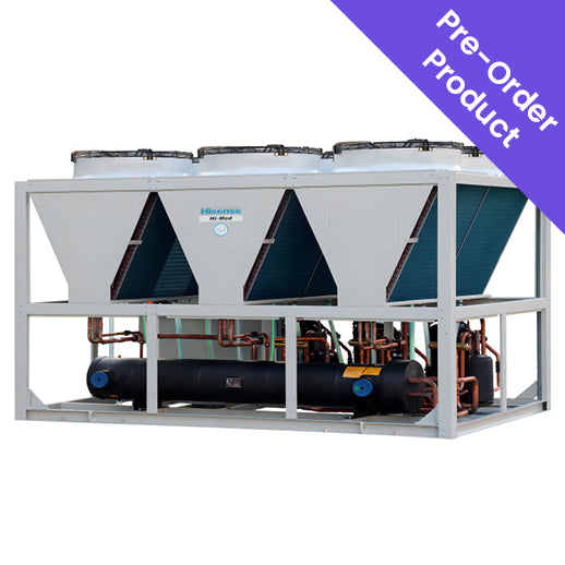 Large HVAC system with 'Pre-Order Product' text on a white background