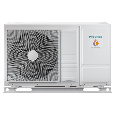 Hisense air conditioning unit on a white background