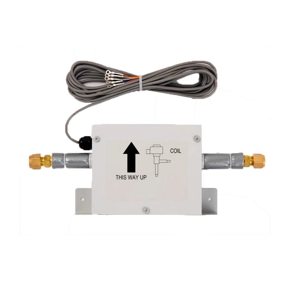 Electrical component with wiring on a white background