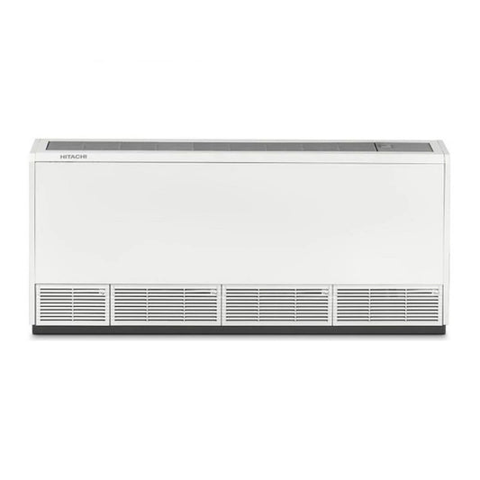 Hitachi floor mounted indoor air conditioner on a white background
