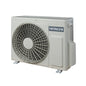 Hitachi air conditioning unit on a white background