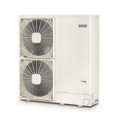 Hitachi air conditioning unit on a white background