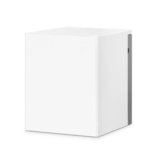 White rectangular box on a white background
