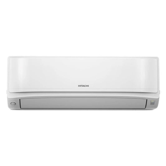 White Hitachi Indoor air conditioner on a white background