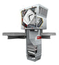 Commercial extraction and ventilation roof system with internals shown on a white background