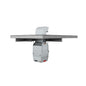 Commercial exhaust system on a white background