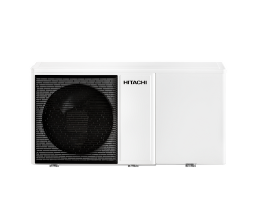 Hitachi Yutaki M R32 Single Phase Monobloc Air to Water Heat Pump Outdoor Unit